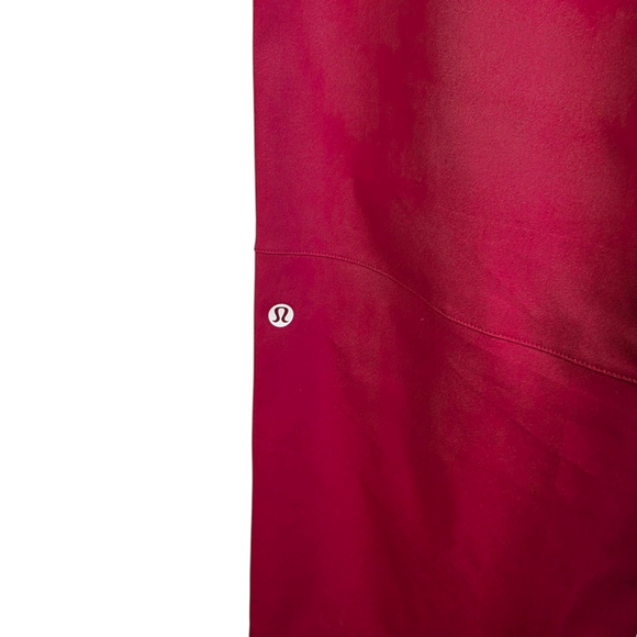 Lululemon Carpenter HR Pant TCA Water Repellent Barrel Leg Pants Red Size 26 - Picture 7 of 14